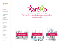 Tablet Screenshot of kareko.fr